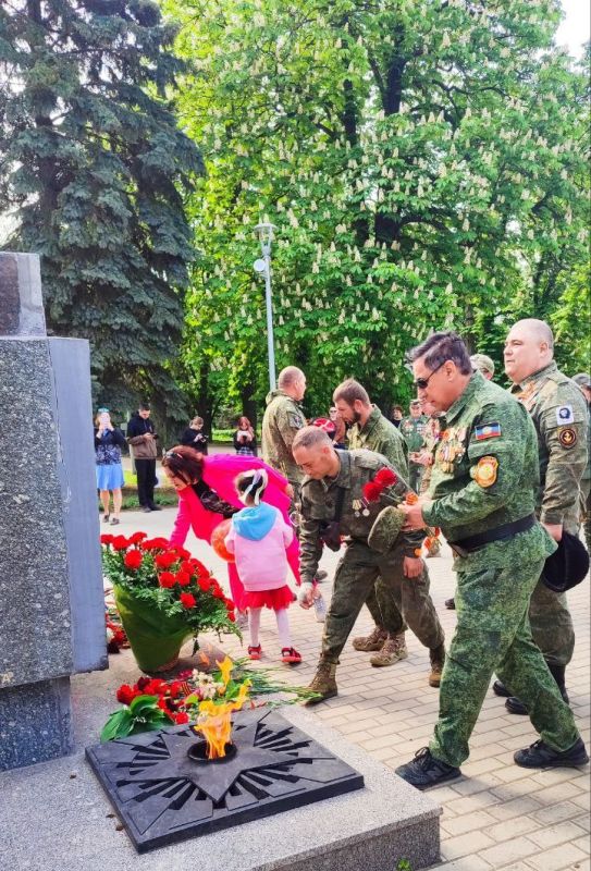 В Донецкой Народной Республике тепло и радостно встретили 80-й День Великой Победы