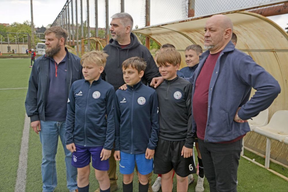 Алексей Дорофеев: Сегодня посетил матч детско-юношеского первенства ДНР по футболу возрастной категории U13