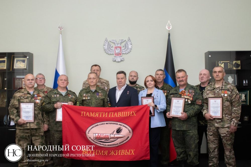 Константин Кузьмин поблагодарил ветеранов Афганистана за патриотическое воспитание молодежи