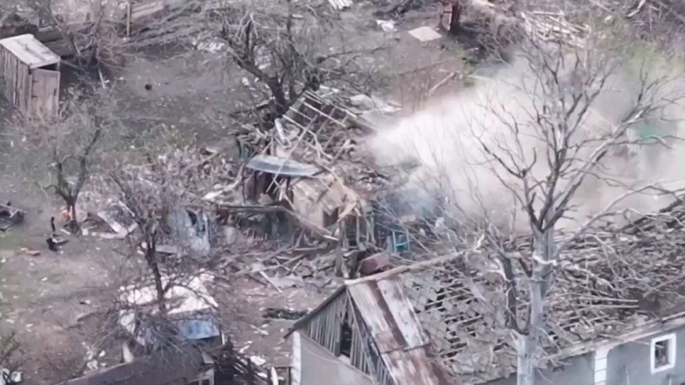 Опубликованы кадры боев за Новоалександровку в ДНР