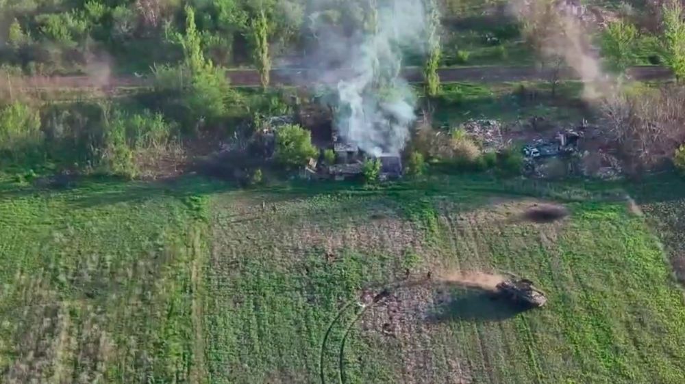 МО показало кадры работы штурмовых групп и FPV-дронов в Александрополе