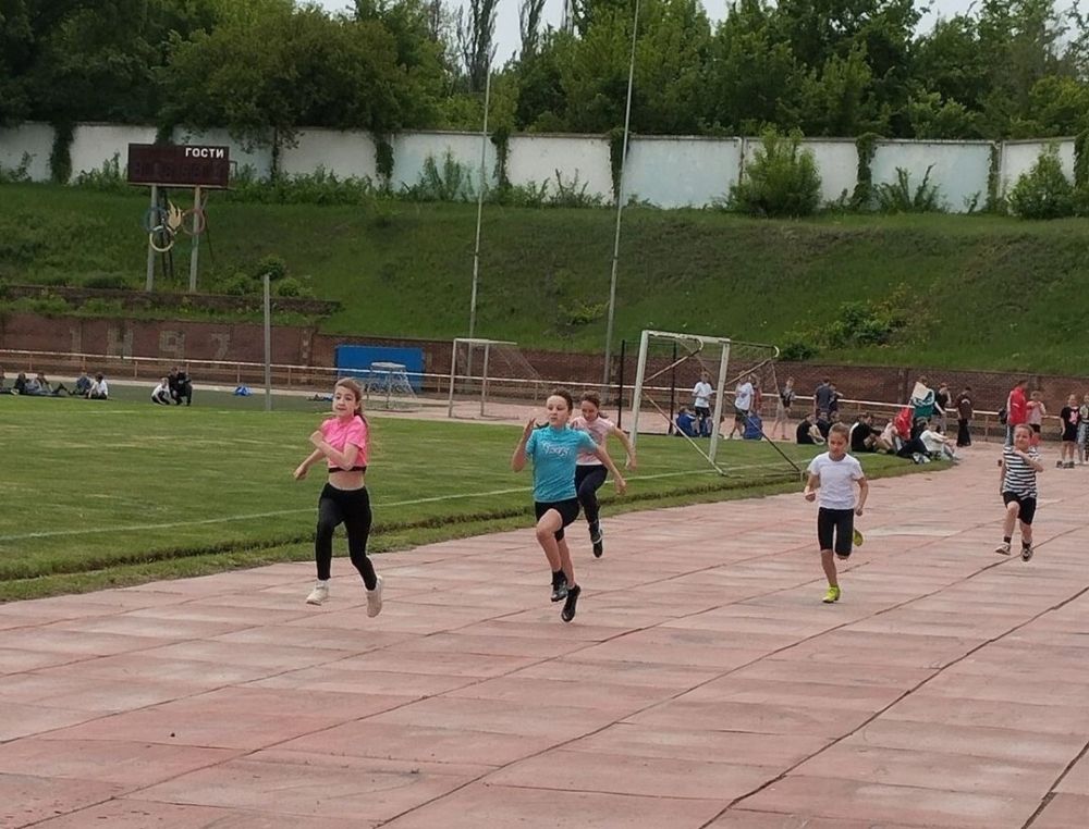 Лёгкая атлетика в действии!