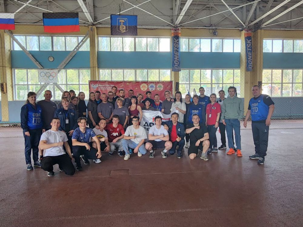 22 мая в Донецке "прокачали" спортивные навыки на сдаче нормативов ВФСК ГТО!
