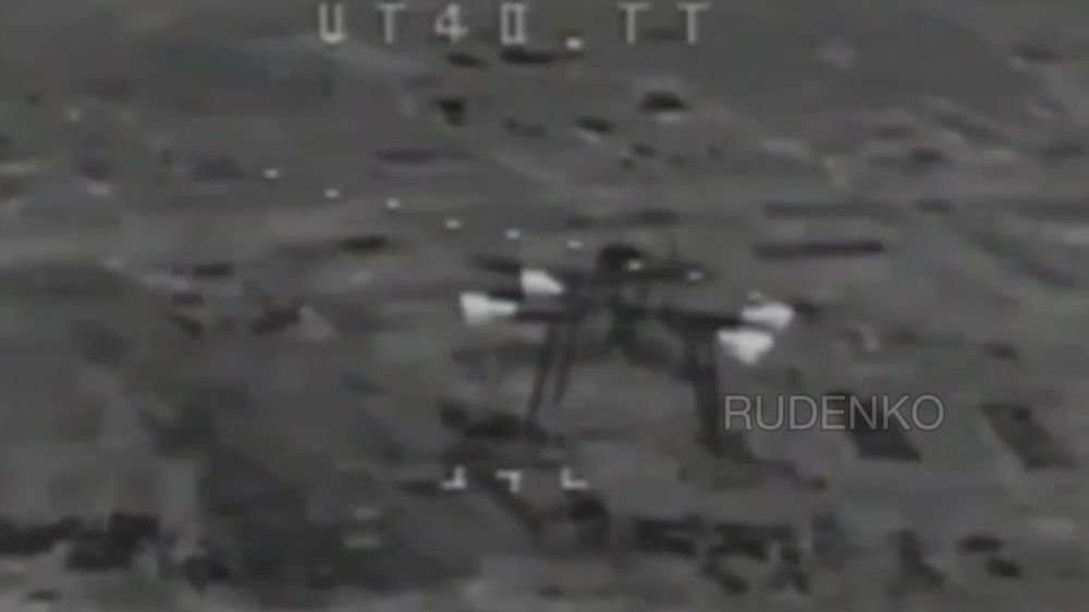 Андрей Руденко: Кадры объективного контроля уничтожения нескольких тяжелых БпЛА «Баба Яга» ВСУ военнослужащими группировки войск «Восток» на Южно-Донецком направлении