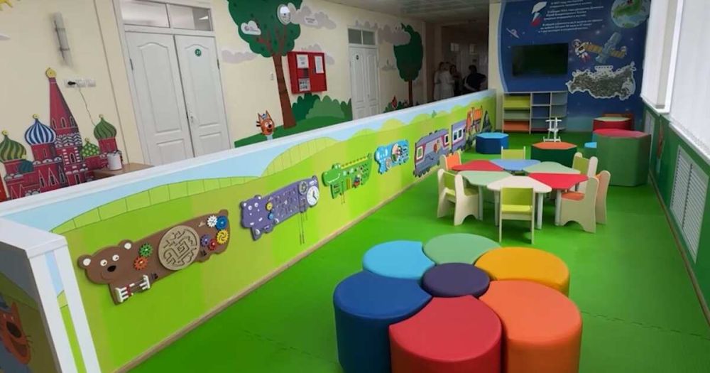 Детскую комнату открыли в больнице Енакиево в ДНР