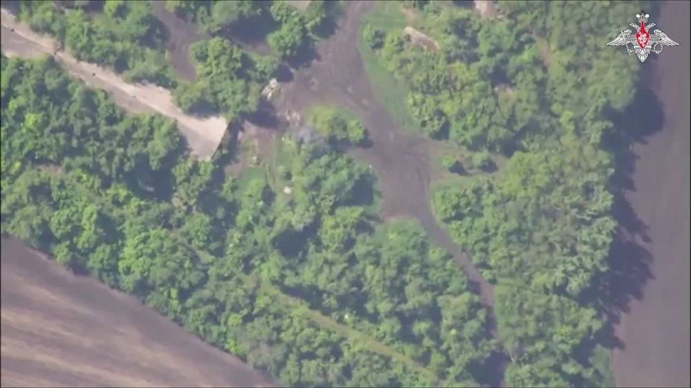 "Ланцет" сжег "Акацию" на Южно-Донецком направлении