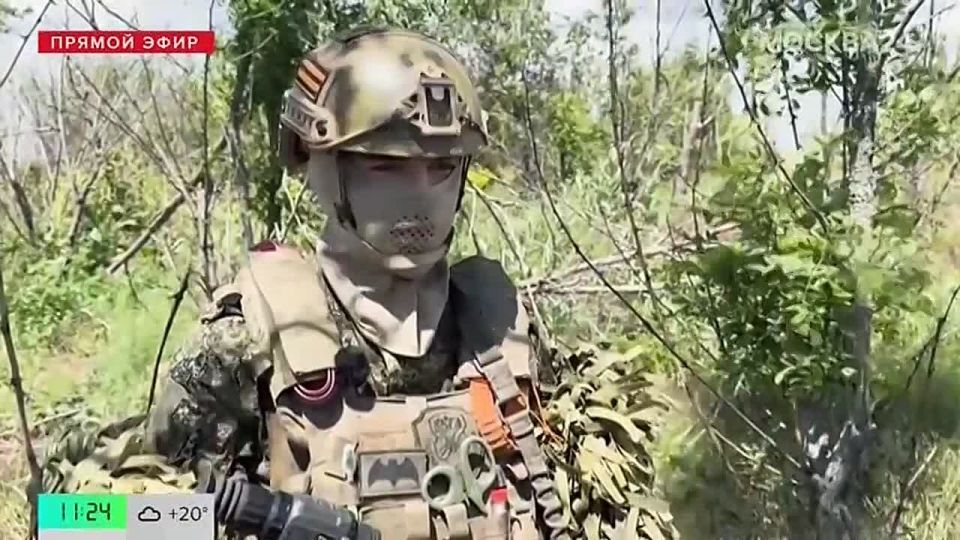 Андрей Марочко: На телеканале «МОСКВА 24» рассказал о наших успехах на южно-донецком направлении