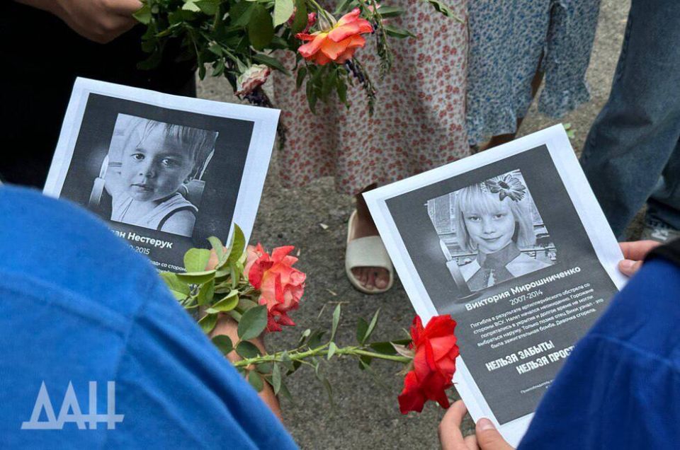 Пушилин назвал число детей, погибших в ДНР от агрессии Киева с 2014 года