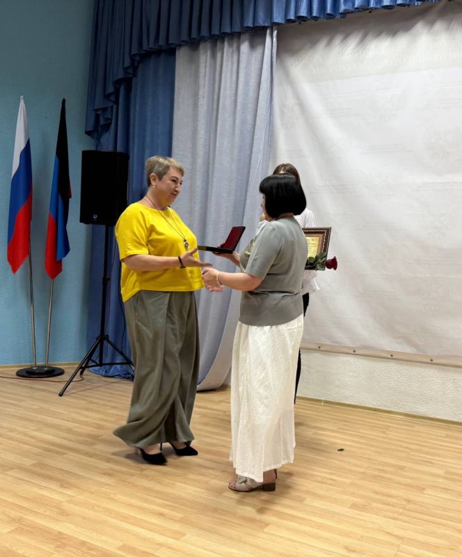 Заслуженный работник социальной защиты населения ДНР - Татьяна Коваленко