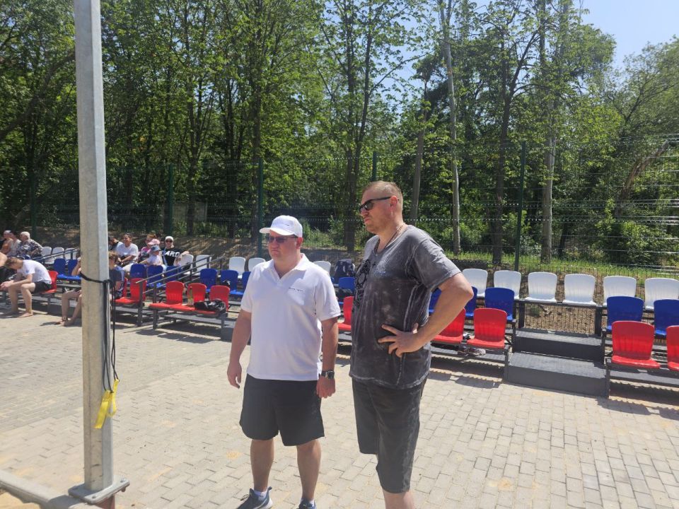 Юрий Мартынов: Сегодня в Донецке посетил мастер-класс по волейболу в рамках акции «Спортивный Донбасс»!