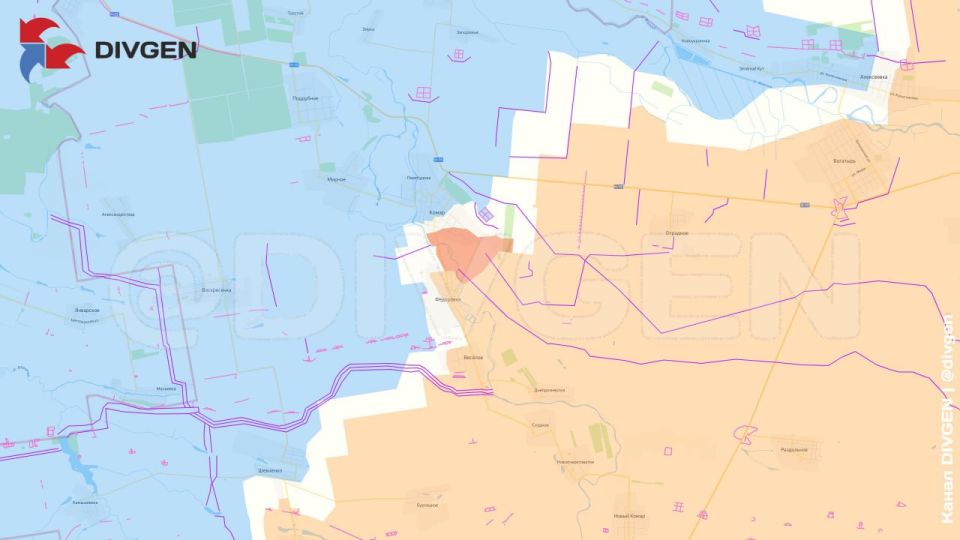 На Южно-Донецком направлении ВС РФ приступили к штурму населённого пункта Комар, сообщает "DivGen"