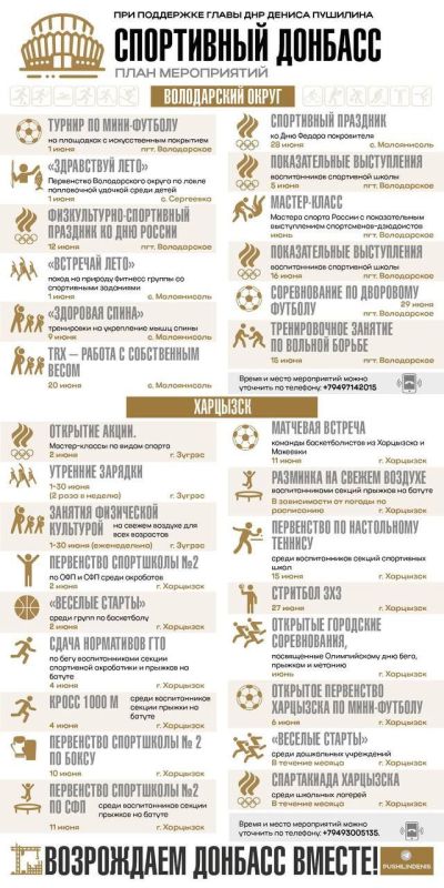 Альбина Афенченко: В июне проведём акцию «Спортивный Донбасс»