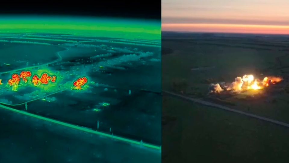 Расчет «Солнцепека» сжег украинских боевиков в районе Новопавловки