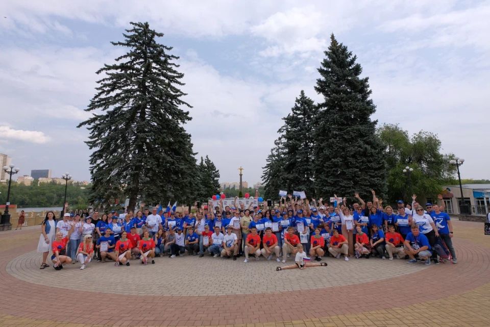 Андрей Бедило: Ярким событием сегодняшнего дня стала командная патриотическая игра, приуроченная ко Дню России