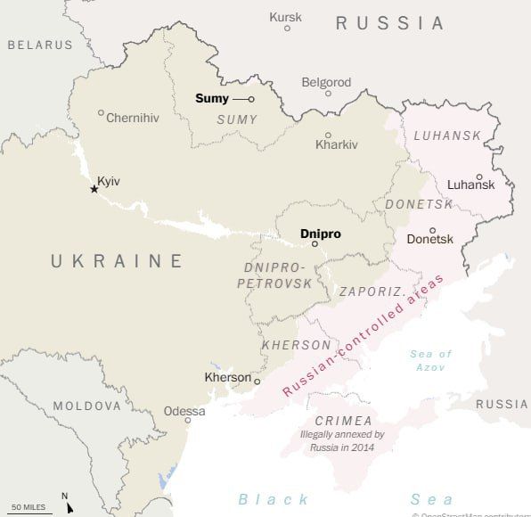 «Одна волна атак за другой»: русские войска с боями продвигаются к Сумам