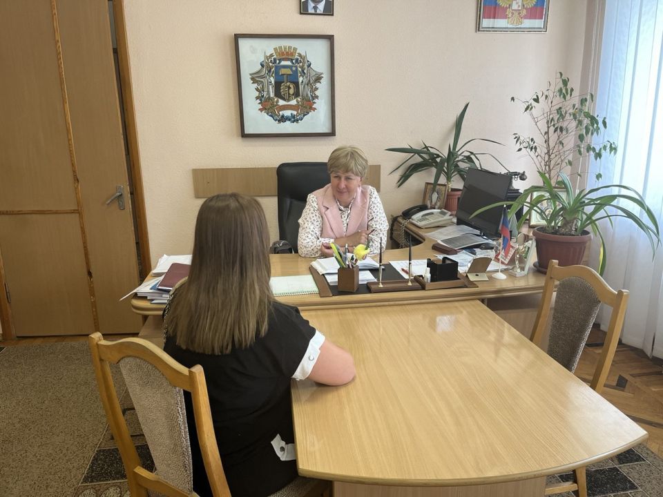 Елена Рязанцева: Сегодня, 16 июня, провела личный прием граждан