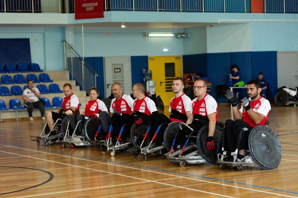 Юрий Мартынов: С 14 по 17 июня в Москве прошли Всероссийские соревнования по регби на колясках