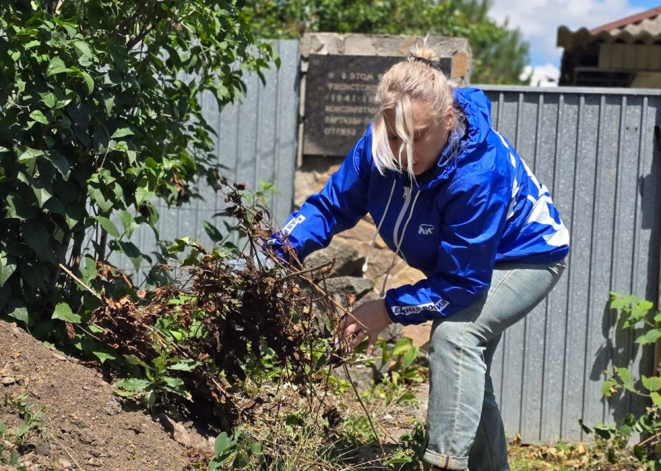 Иван Адамец: В Куйбышевском районе прошла патриотическая акция «Чистый обелиск»