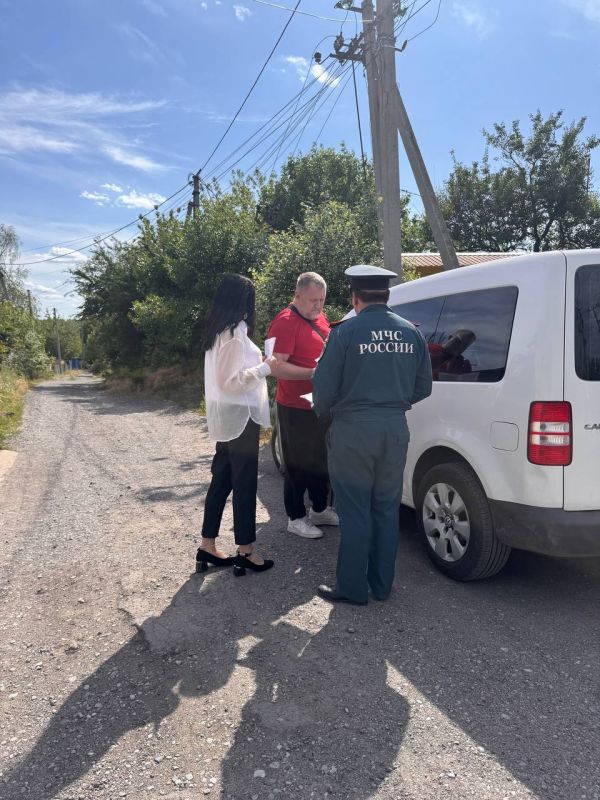 Иван Адамец: Совместный рейд по пожарной безопасности в частном секторе Куйбышевского района