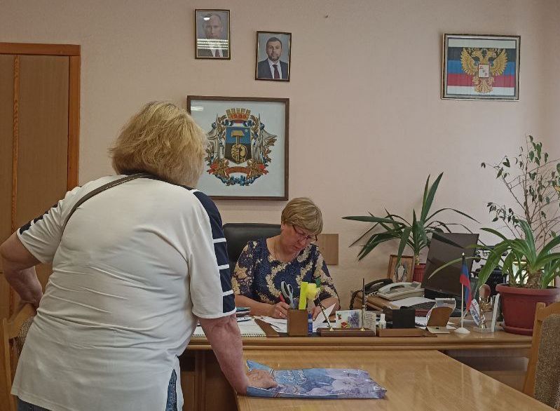 Елена Рязанцева: Сегодня, 30 июня, провела личный прием граждан