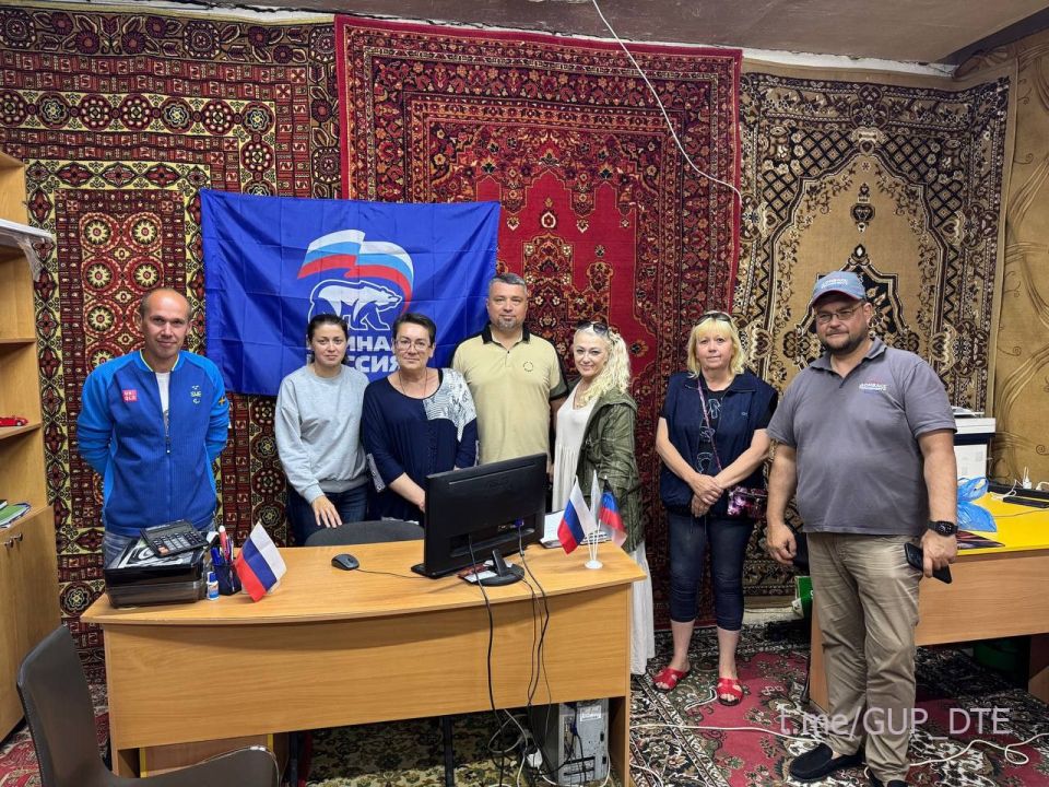 Руководство «Донбасстеплоэнерго» проверило работы по восстановлению систем теплоснабжения в освобожденных Курахово и Горняке