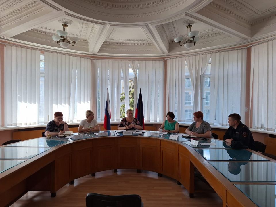 Татьяна Копылова: В Управе Ворошиловского внутригородского района Администрации городского округа Донецк состоялось заседание Административной комиссии