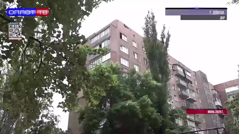 Восстановительные работы Киевском, Петровском, Кировском и Куйбышевском районах Донецка