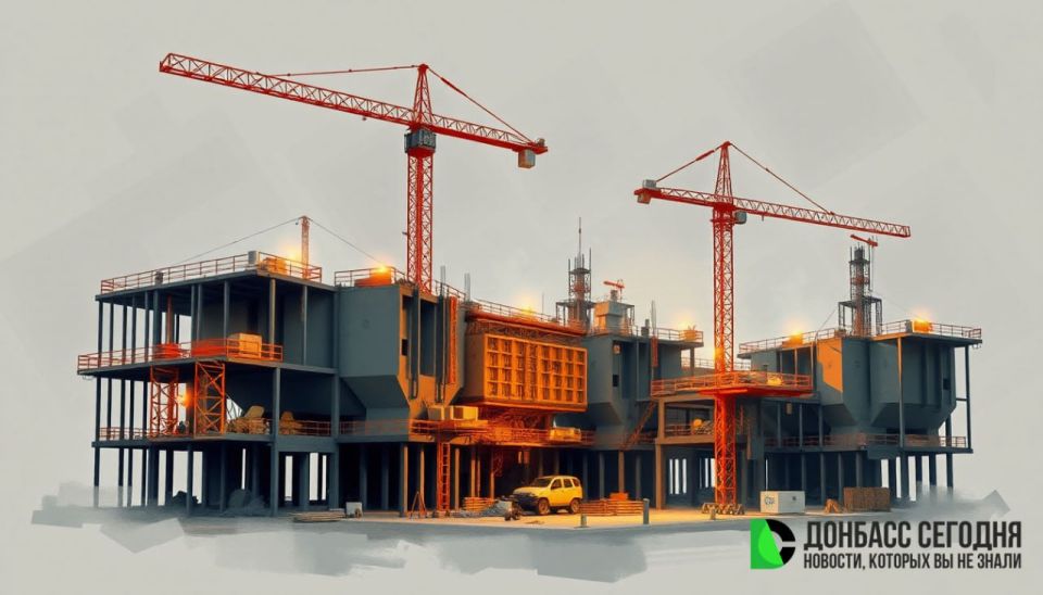 Москва запускает масштабное восстановление разрушенных районов Донецка