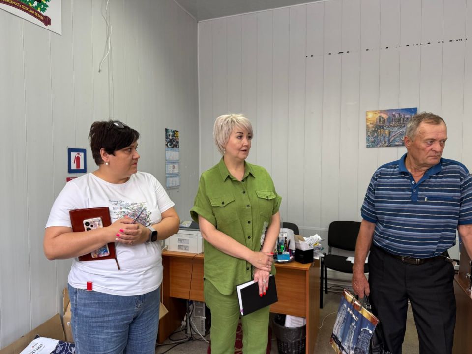 Встреча с жителями Петровского района города Донецка