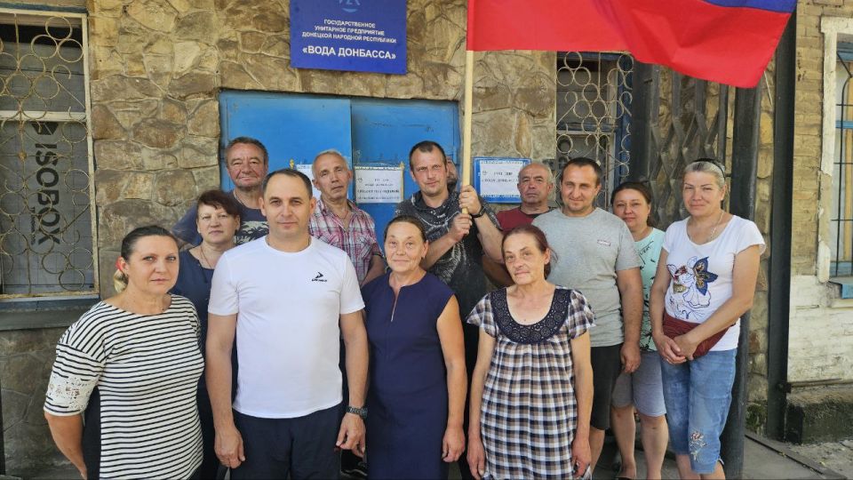 Организация жизнеобеспечения на освобожденных территориях идет полным ходом: открыты новые производственные участки предприятия «Вода Донбасса»