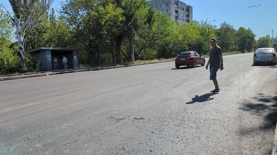 Александр Бондаренко: Продолжается активная фаза восстановления улично-дорожной сети Донецка и Макеевки