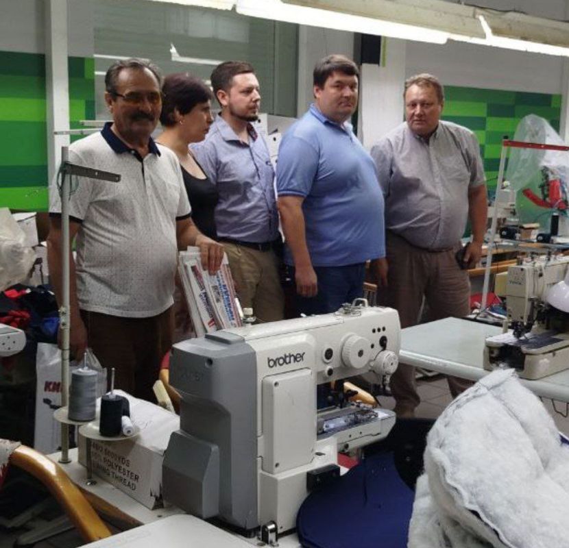 Валентин Левченко: Сегодня провел встречу в трудовом коллективе ООО "Швейторг"