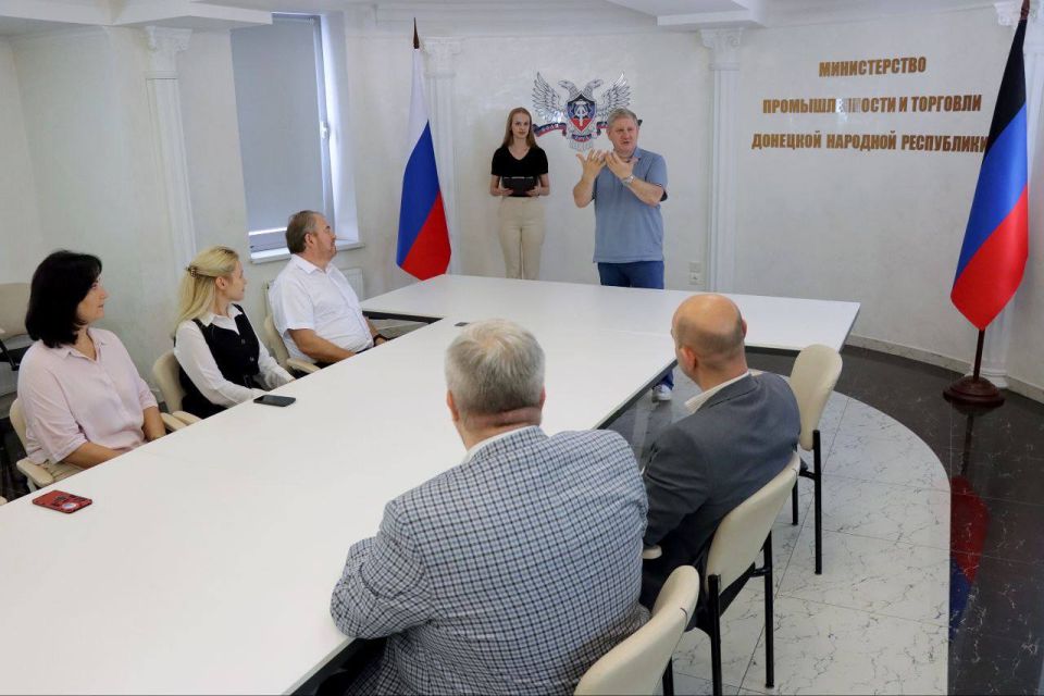 Андрей Чертков: Фонду развития промышленности Донецкой Народной Республики – 2 года