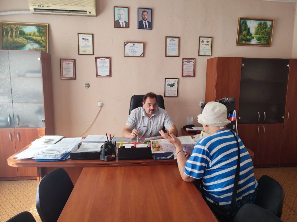 Юрий Будрин: Сегодня, 24 июля 2025 года, заместитель руководителя Управы Кировского внутригородского района Администрации городского округа Донецк ДНР Александр Дёмин провел личный прием граждан