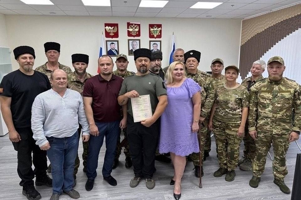 Историческое событие для Донбасса: в ДНР зарегистрировано первое реестровое казачье общество «Станица Донецкая»