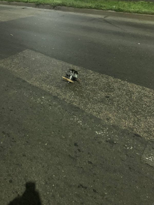 Андрей Руденко: Обломок винта от сбитого БПЛА-камикадзе в Ленинском районе города Донецка