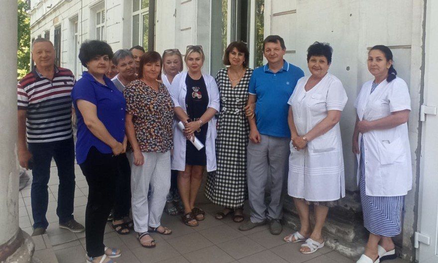 Валентин Левченко: Заместитель главы администрации Киевского района г.Донецка Елена Повалий провела встречу с трудовым коллективом ГБУ «Городская поликлиника №18 г. Донецка». В ходе встречи поднимались вопросы обеспечения...