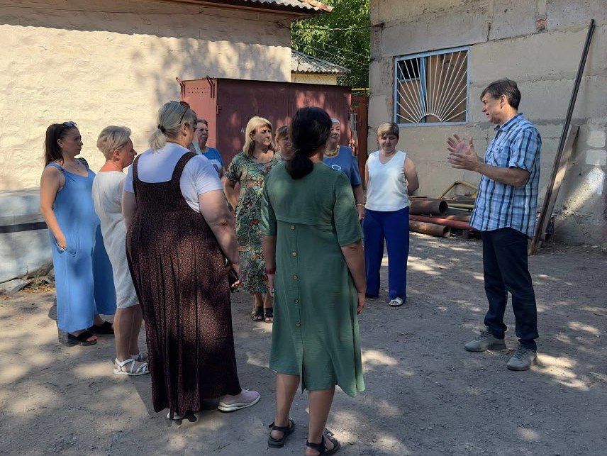 Наталья Бегуненко: По поручению Главы ДНР Дениса Пушилина в Петровском районе продолжаются встречи с населением