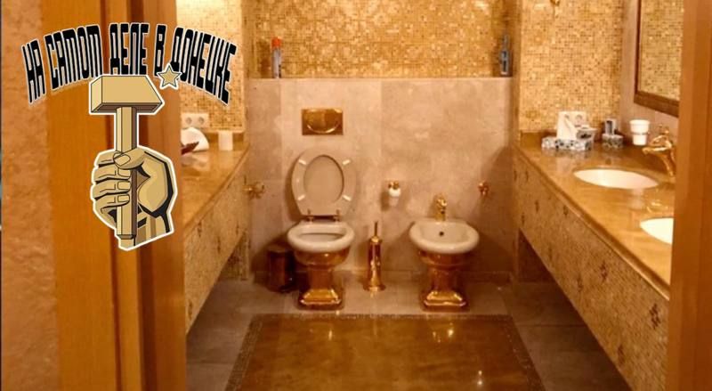 Золотые унитазы в золотых бараках