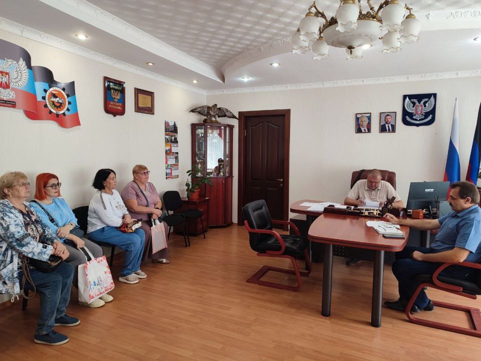 Юрий Будрин: Сегодня, 04 августа 2025 года, руководитель Управы Кировского внутригородского района Администрации городского округа Донецк ДНР Алексей Дмитрюк провел личный прием граждан