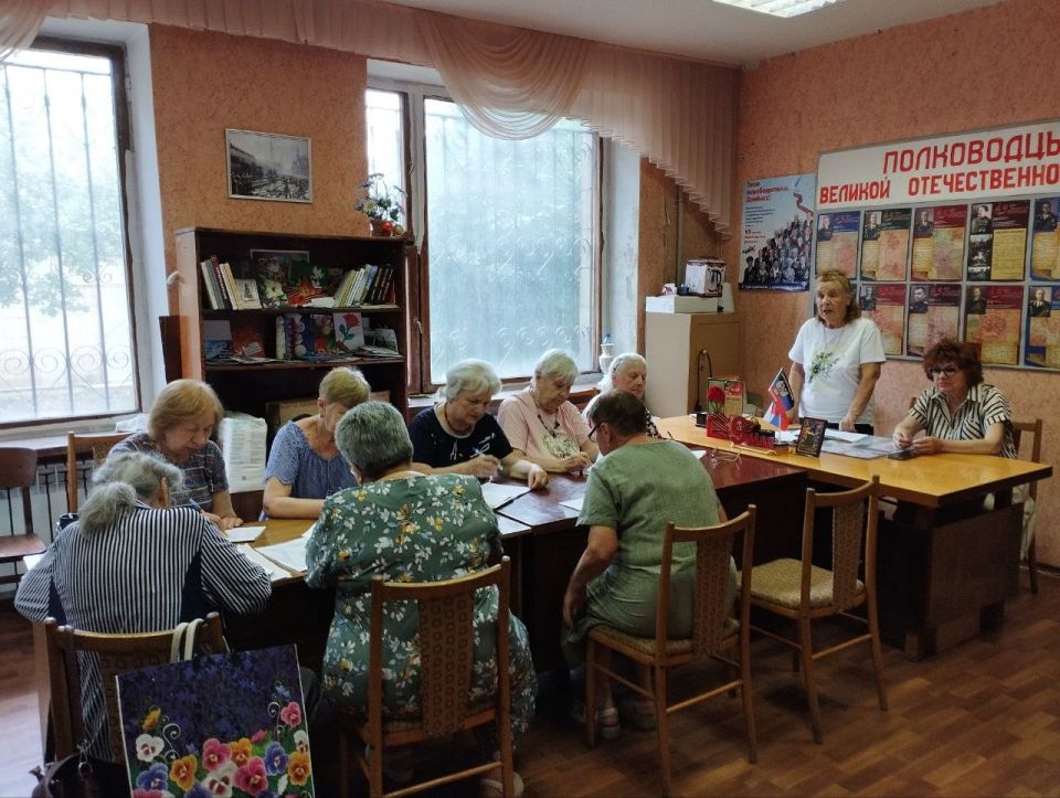 Иван Адамец: Председатель Совета ветеранов Куйбышевского района и лидер общественного мнения Раиса Хатько провела встречу с активом ветеранской организации