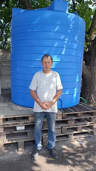 Наталья Бегуненко: В с. Луганское по адресу ул. Лазо, 23а установлена емкость для забора воды населением