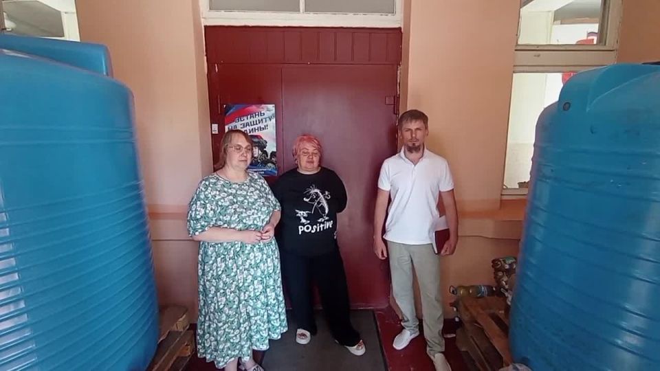 Валентин Левченко: В Киевском районе можно набрать техническую воду в специальных ёмкостях – одна из них находится на улице Новосеннаяя 77 (Школа 56)