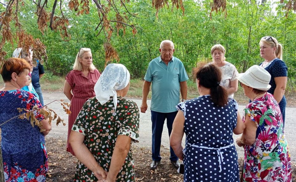 Наталья Бегуненко: По поручению Главы ДНР Дениса Пушилина в Петровском районе продолжаются встречи с населением