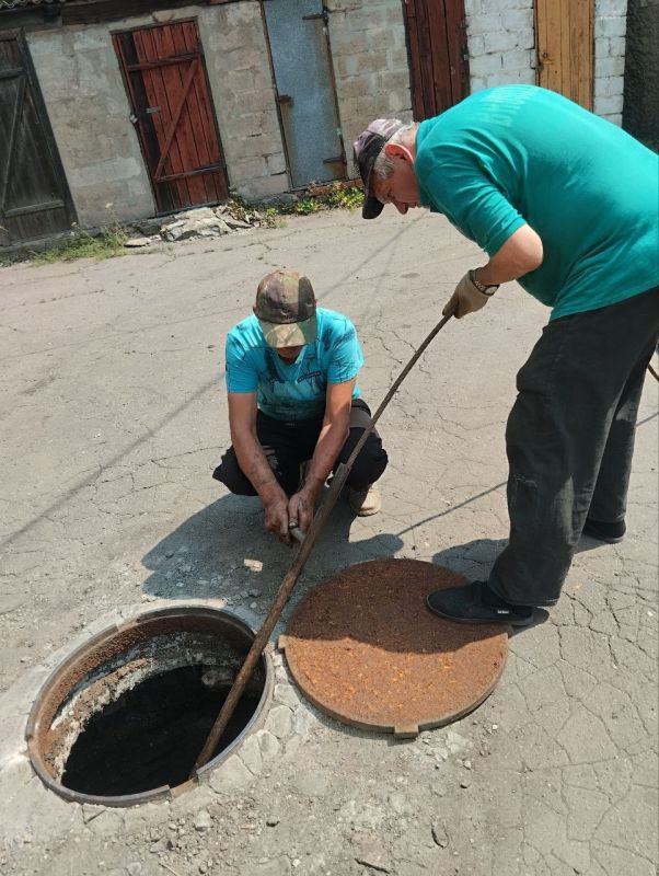 Елена Рязанцева: Сегодня, 08.08.2025 года, силами сотрудников жилищно-коммунальных предприятий Пролетарского внутригородского района г. Донецка были выполнены следующие работы: