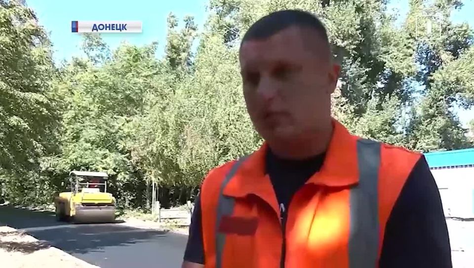 457 тысяч кв.м сплошного асфальта: ремонт дорог в ранее прифронтовых районах Донецка