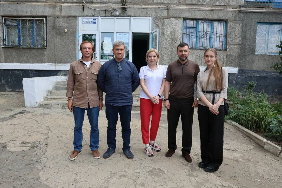 Ольга Любимова: Рабочий визит в Донецкую Народную Республику