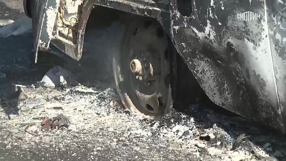 "Автомобиль скорой помощи полностью превратился в груду металлолома": корреспондент ГТРК "Донецк" Виталий Старущенко рассказал об обстрелах Горловки со стороны ВСУ