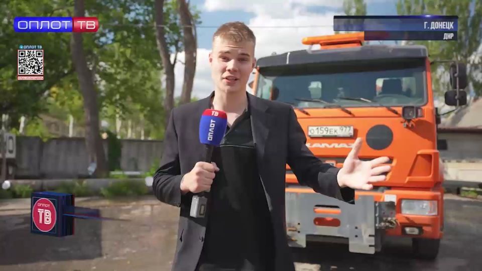 Та самая помощь! По Донецку курсируют московские автоцистерны