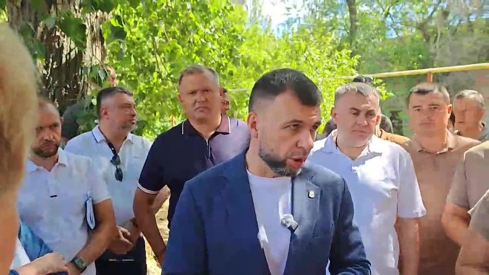 Денис Пушилин: Восстанавливаем подачу воды по улицам Луговцова и Рослого в Ленинском районе Донецка